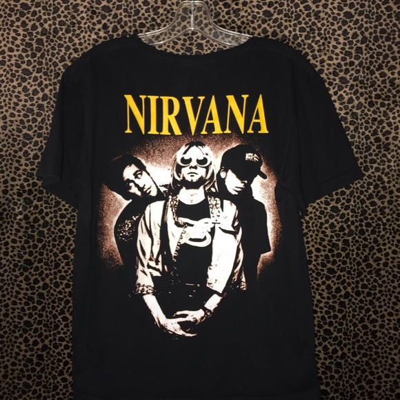 🖤90’s Nirvana Double Sided.. Single Stitch Band T🖤 - Picture 4 of 7